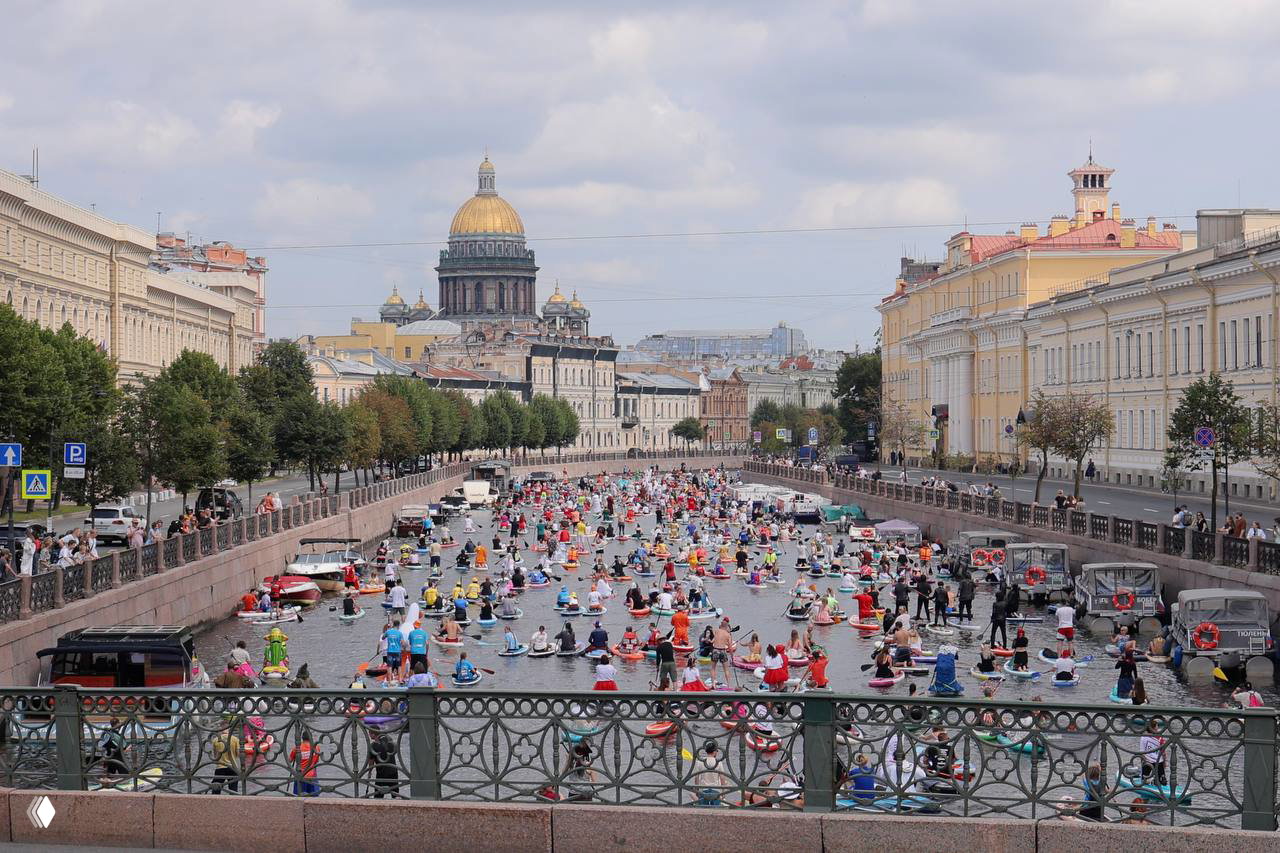 Санкт-Петербург стал местом креативного SUP‑фестиваля