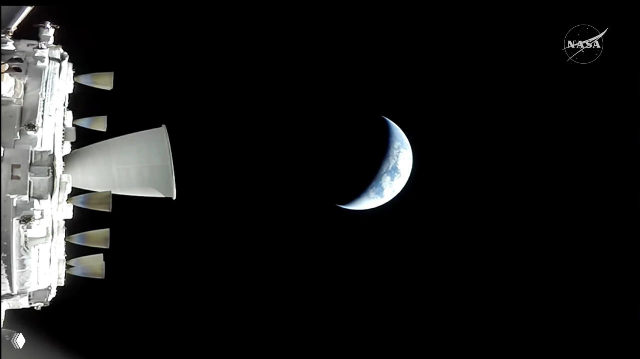 Первый снимок Земли миссии «Артемида-2»