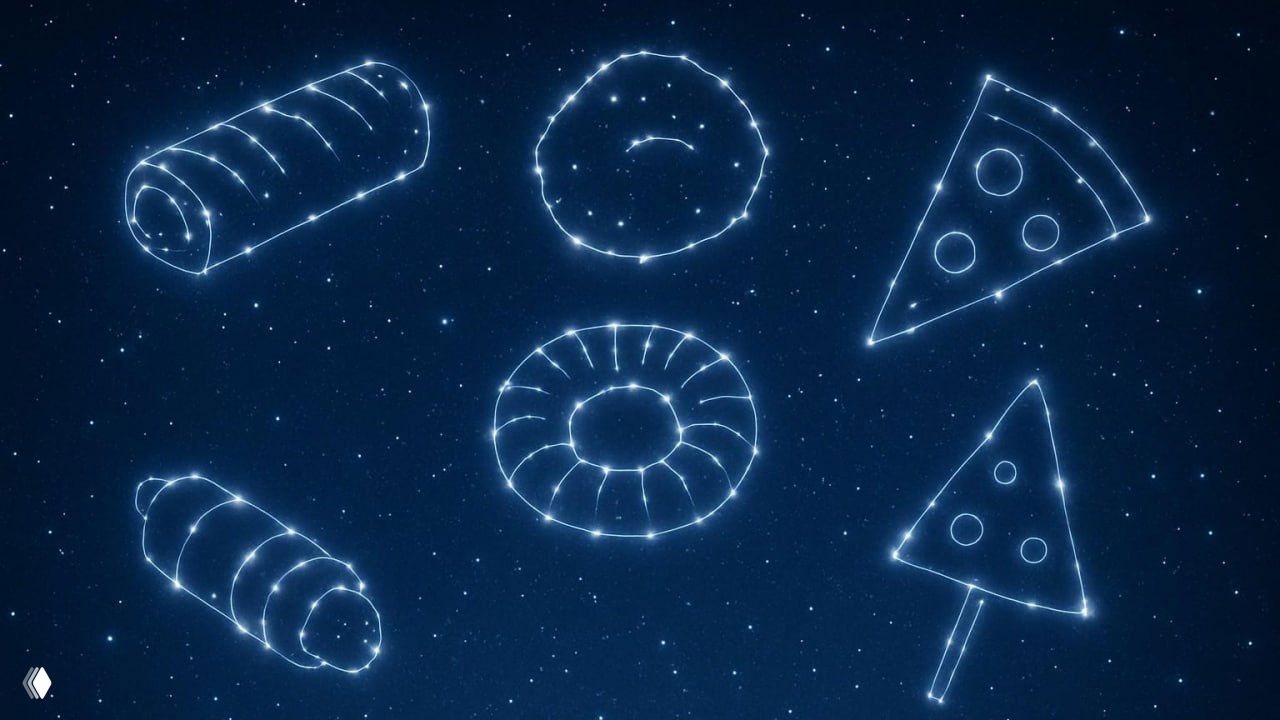 Британский астроном назвал шесть созвездий в честь еды