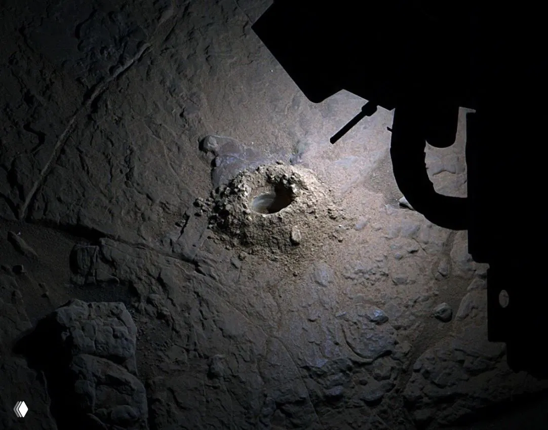 Curiosity сделал ночной кадр поверхности Марса