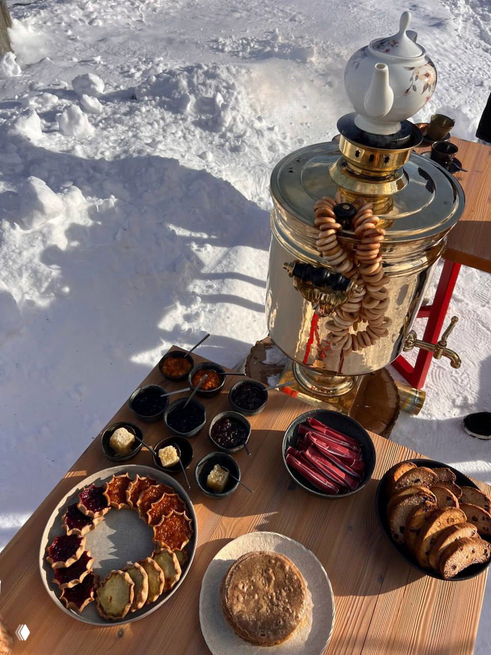 Островок цивилизации в дикой природе Карелии