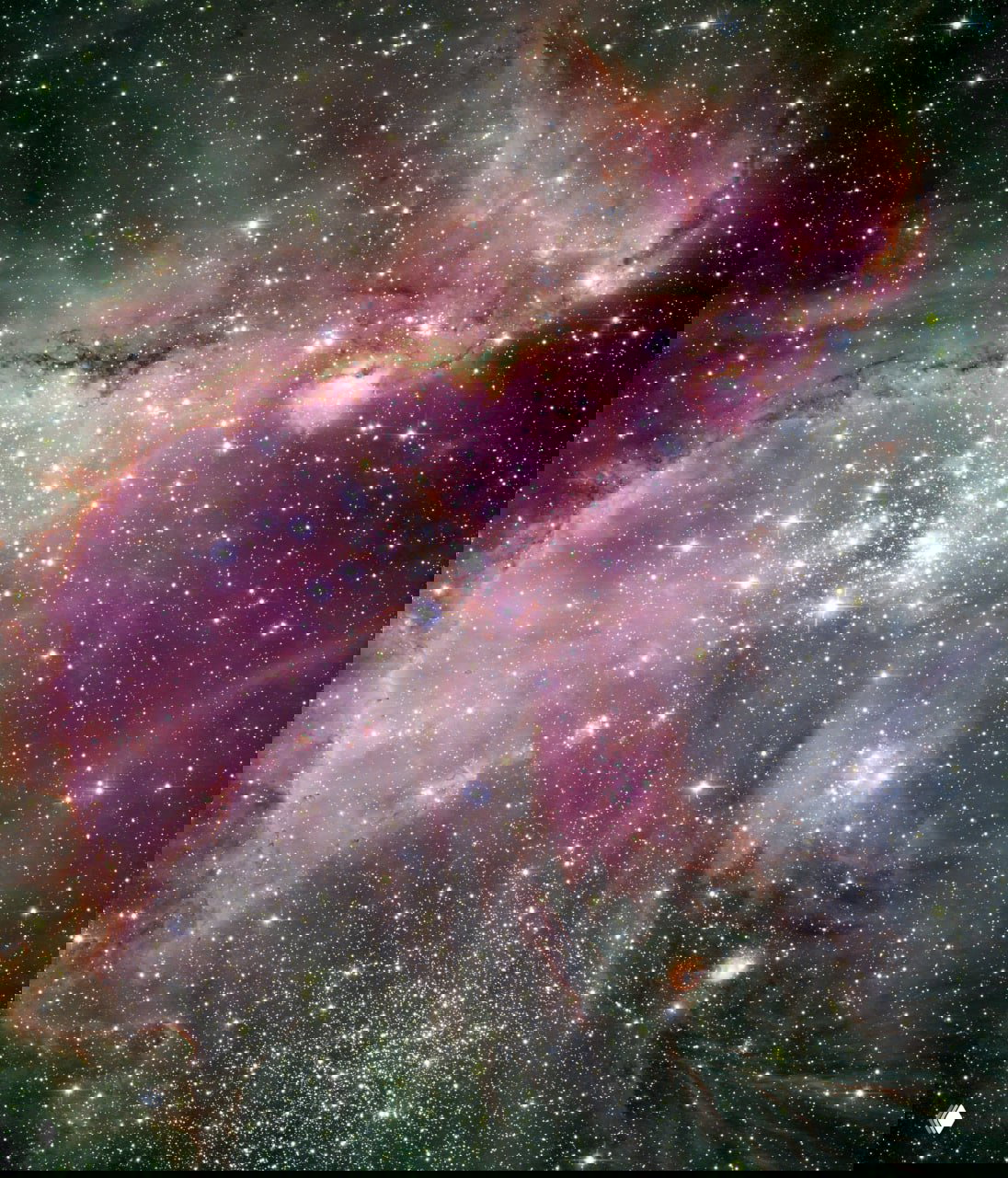 Галактика Малое Магелланово Облако — NGC 346