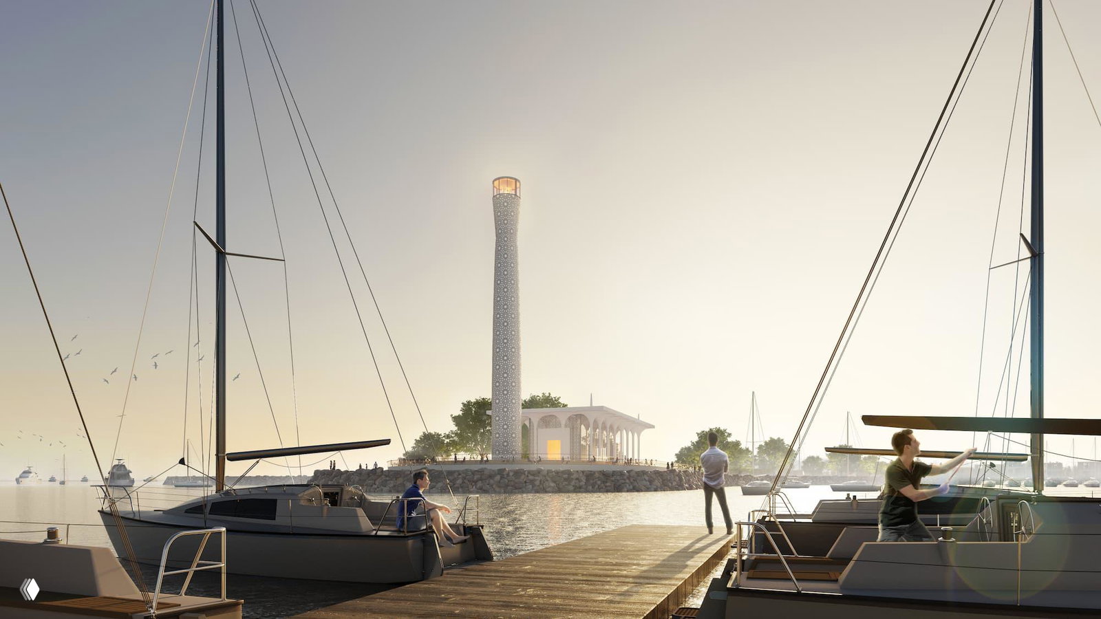 Своя Турция на Каме: рендеры «Казань марина»