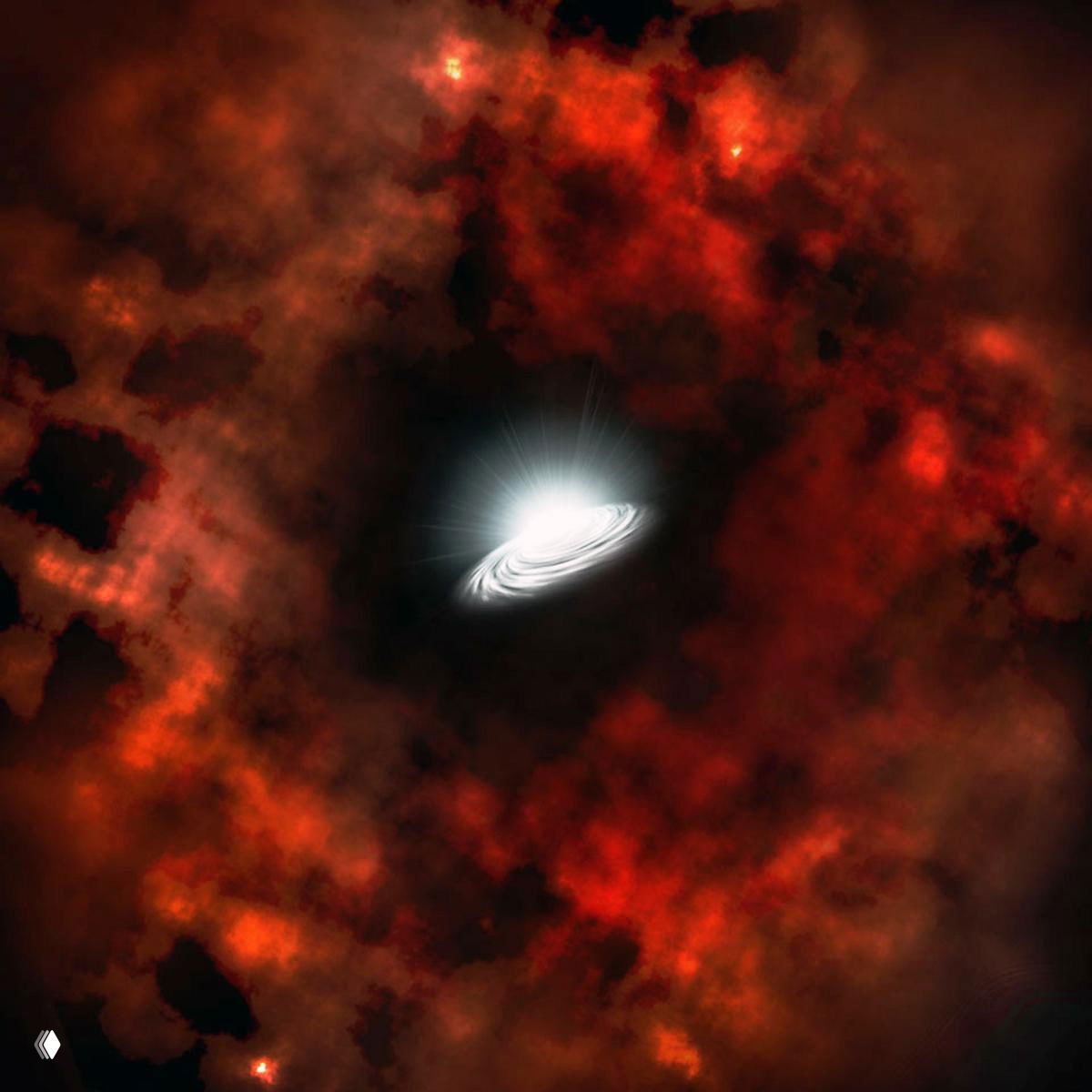 В соседней галактике бесследно исчезла гигантская звезда