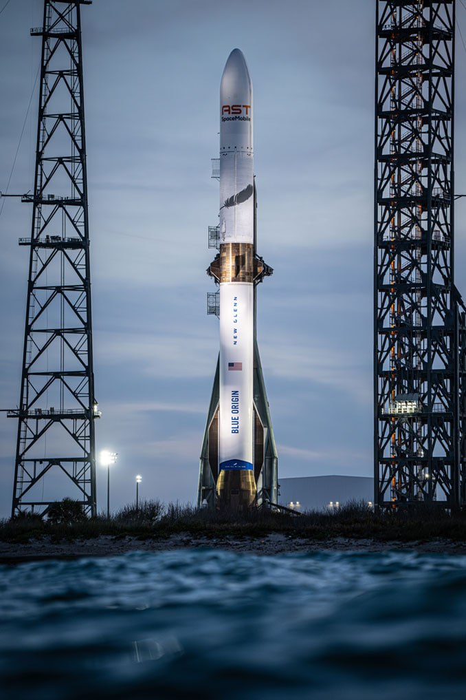 Ракета-носитель New Glenn совершила третий полет