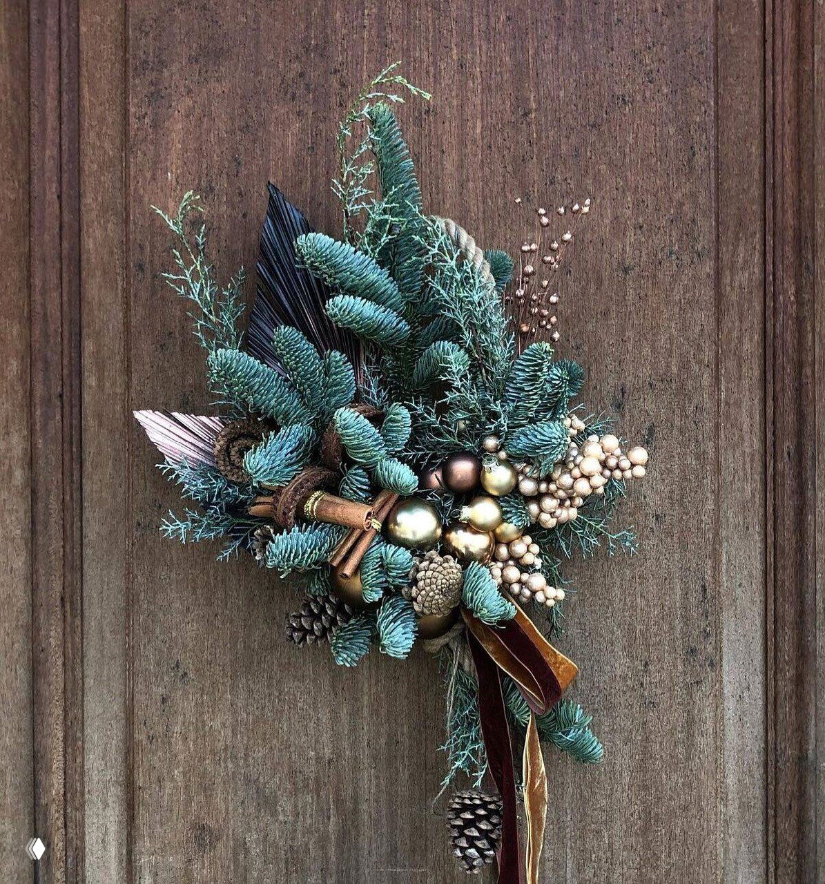 Новогодние петельки — мастер-класс на GreenMarket