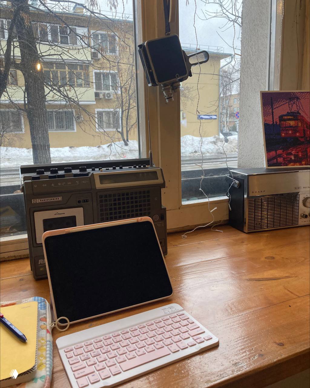 Уютное место рядом с домом для работы