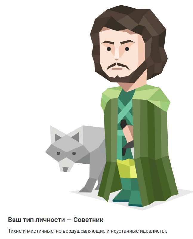 Новогоднее послание и тест MBTI — тип «Советник»