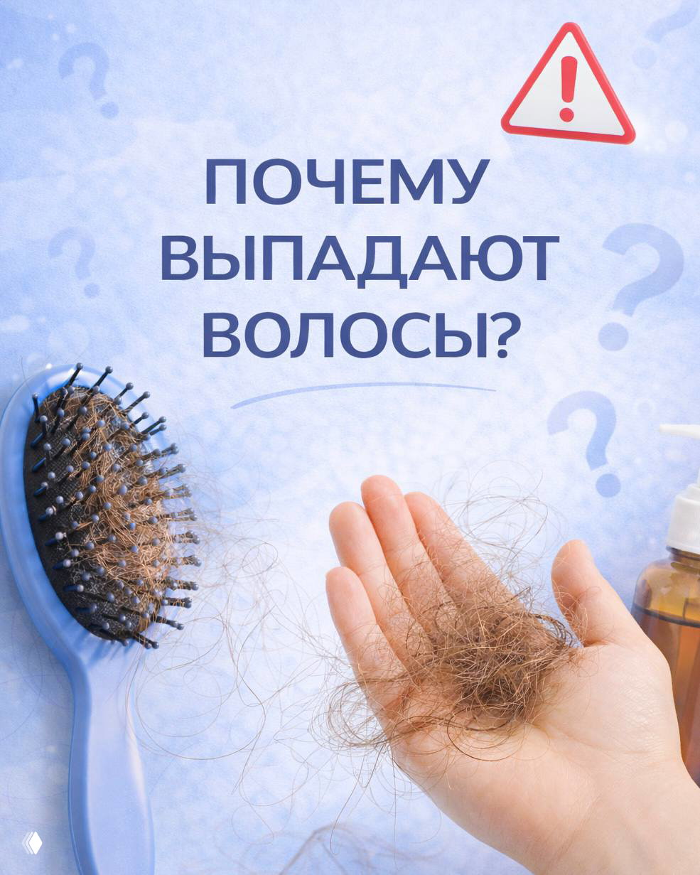 Почему выпадают волосы?