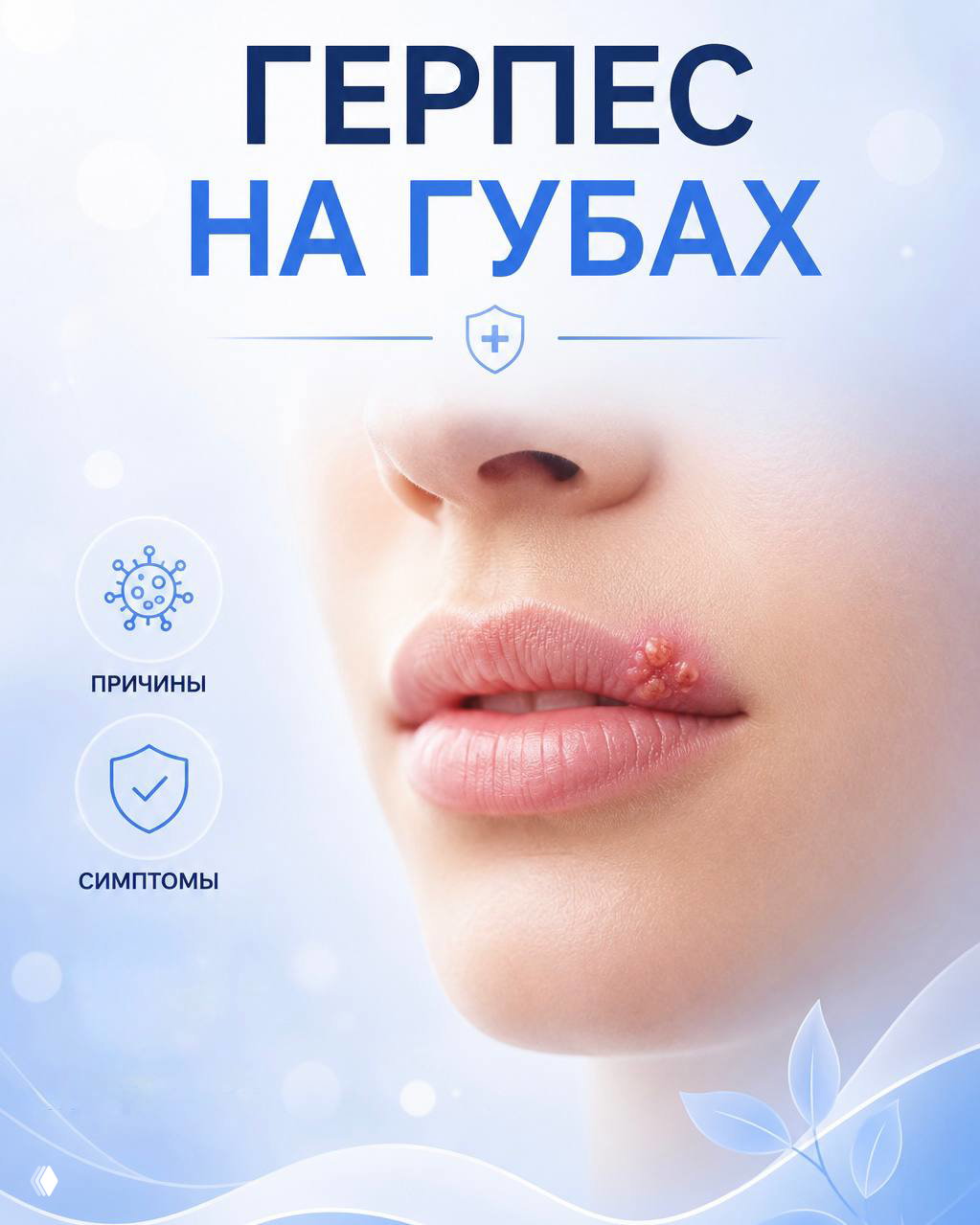 Простуда на губе: почему она появляется снова и снова?