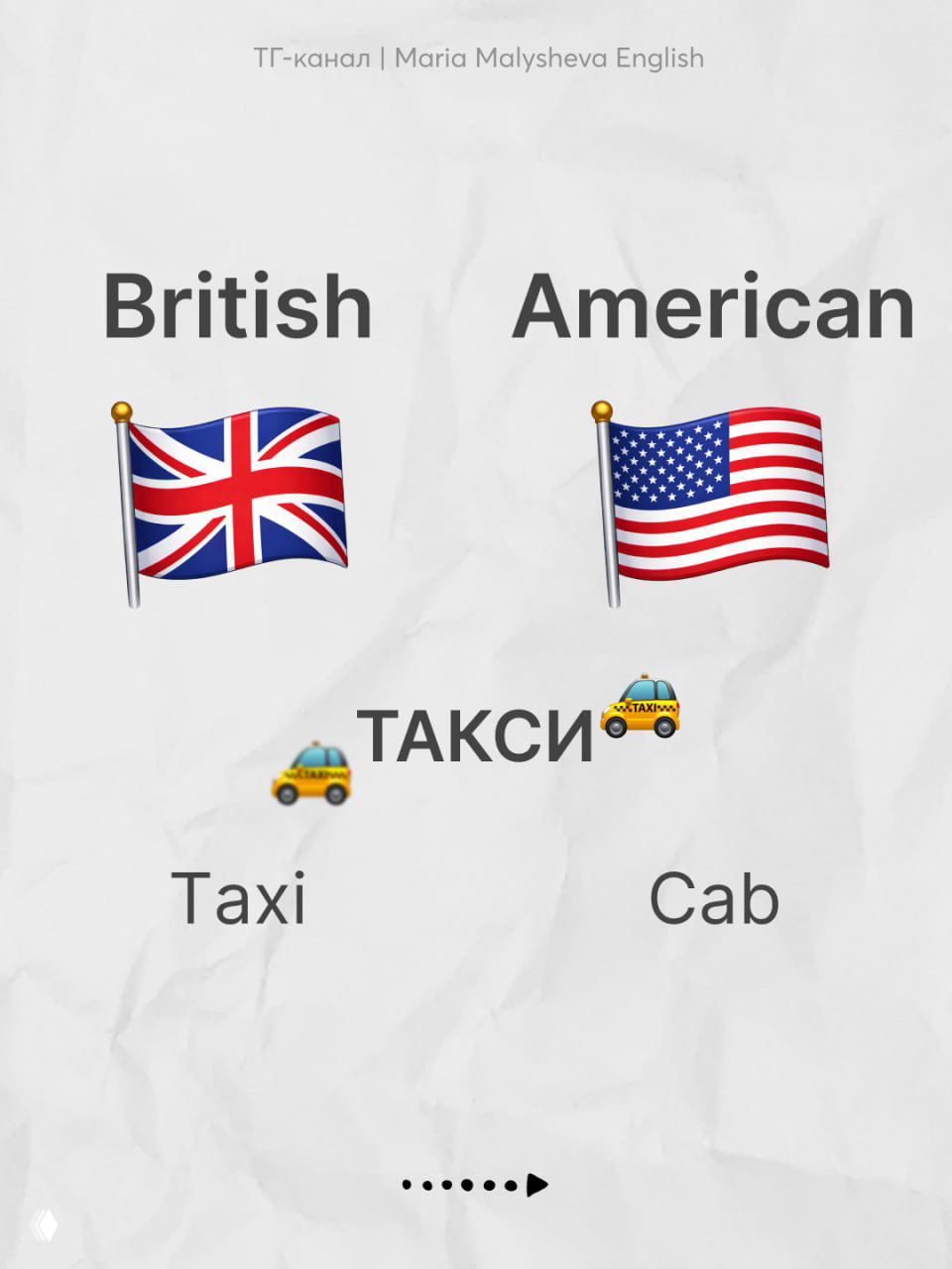 Американский vs британский английский