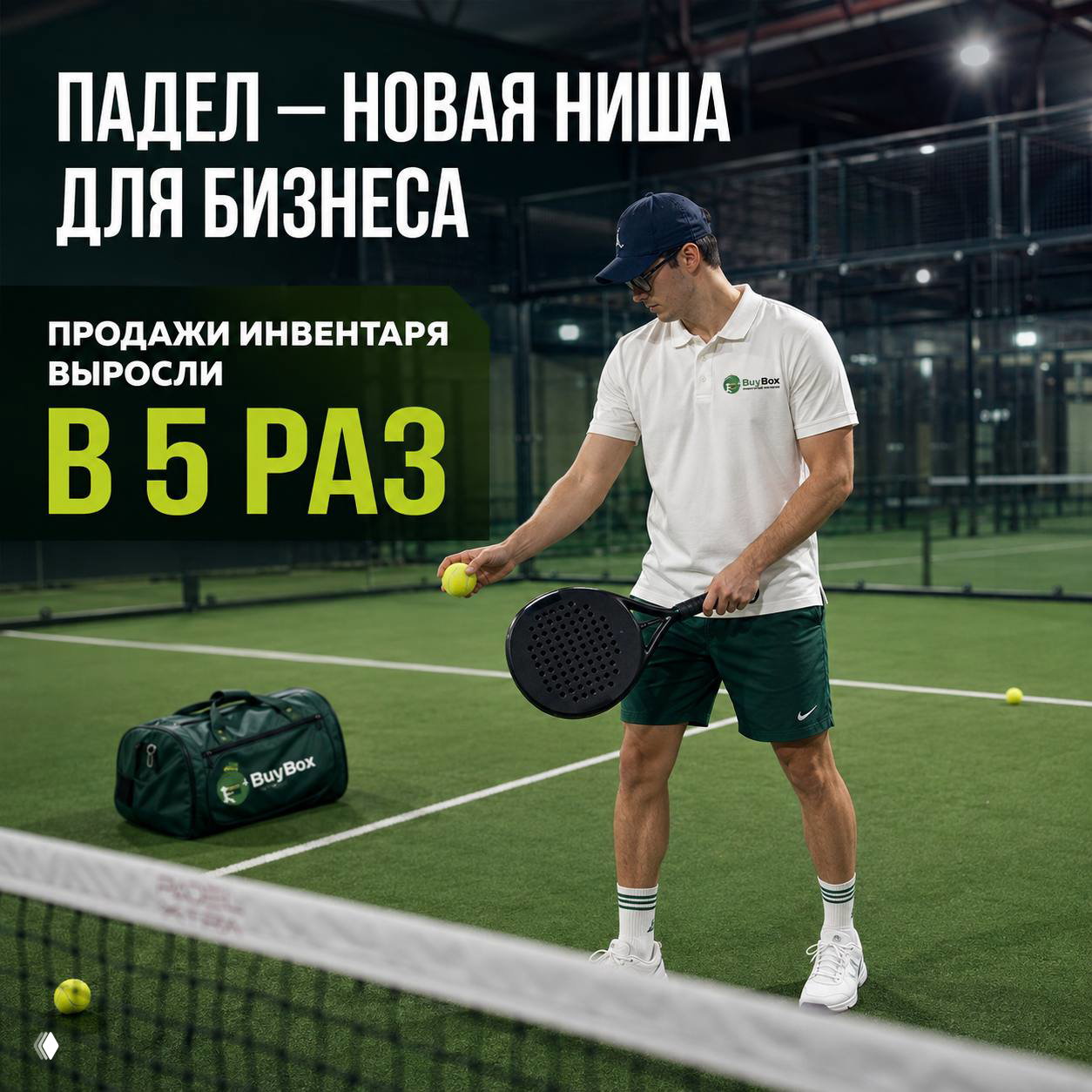 Падел — новая ниша для бизнеса