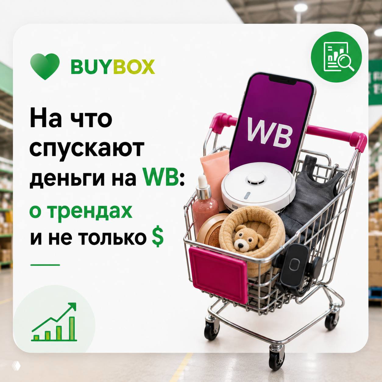 На что спускают деньги на WB: о трендах и не только