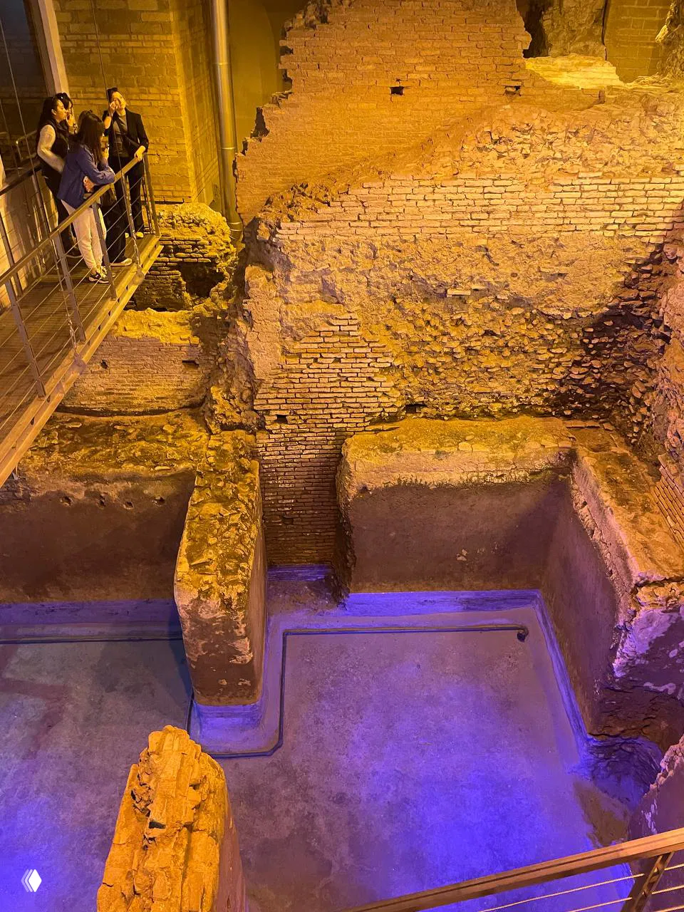 Рим: музей «The City of Water» под фонтаном Треви