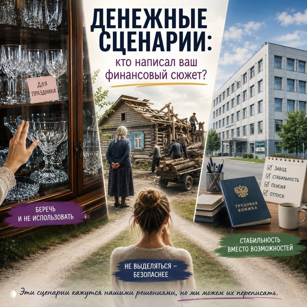 Денежные сценарии: кто написал ваш финансовый сюжет?