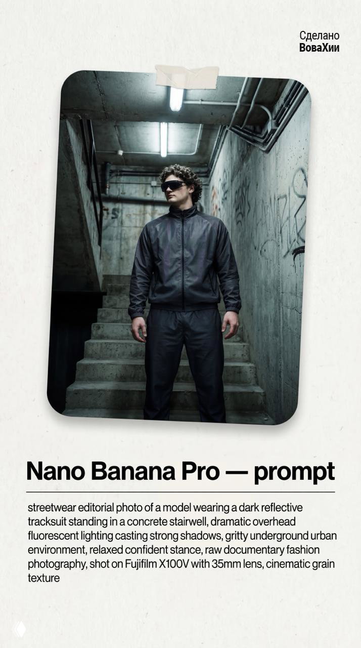 Портрет модели в худи на фоне ржавой промышленной металлической двери с граффити, приглушённая палитра и текстура ржавчины.