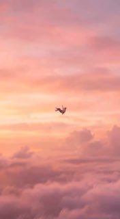 Птица в полёте на фоне розового заката — воздушный, пастельный AI‑кадр, подходящий для брендовых сторителлингов и обложек.