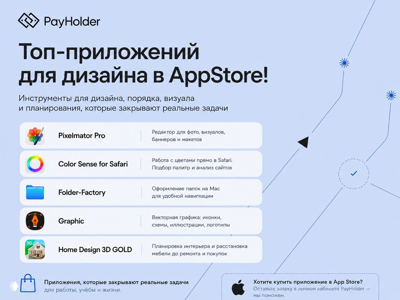 Топ-приложений для дизайна в App Store
