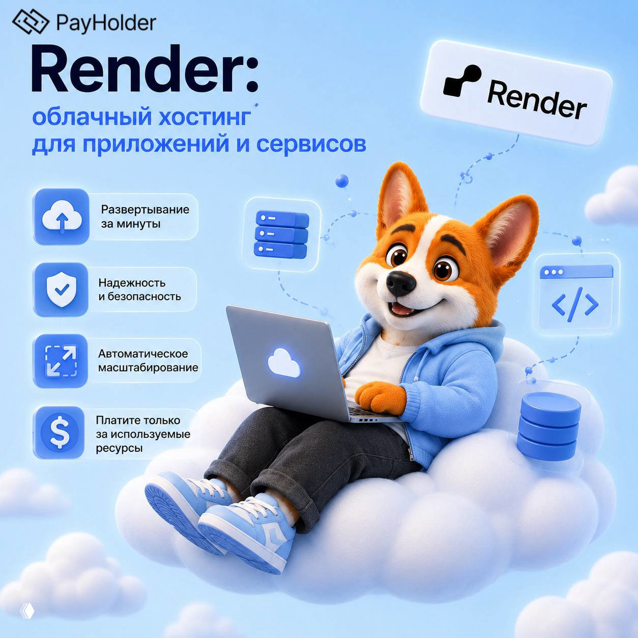 Render: облачный хостинг для приложений и сервисов