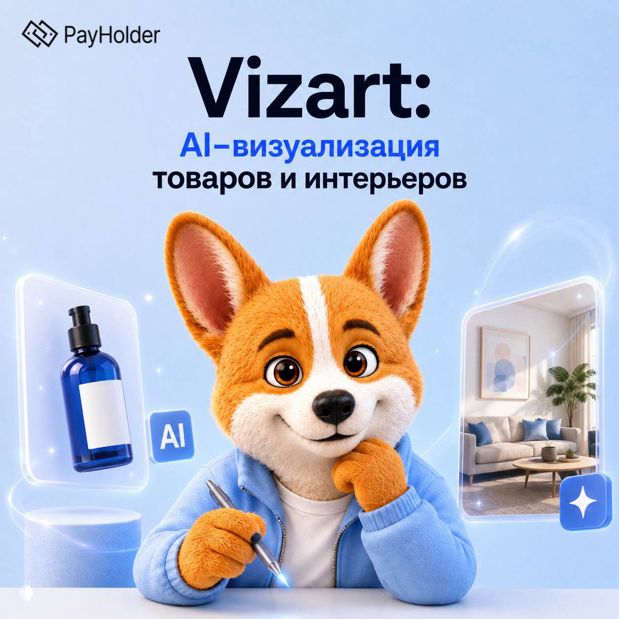 Vizart: AI‑визуализация товаров и интерьеров