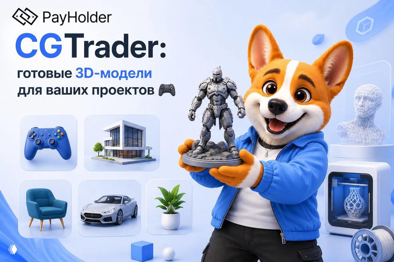 CGTrader: тысячи 3D-моделей для любых проектов