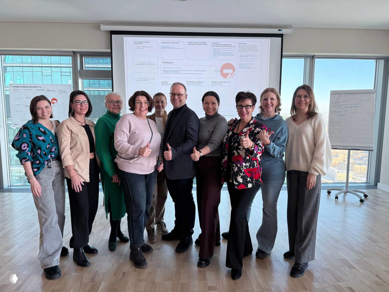 Записки с продуктовой сессии в Москва Сити