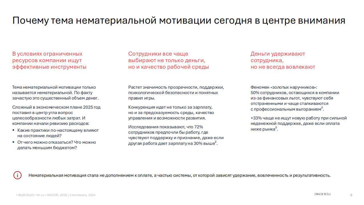 Нематериальная мотивация: почему «бантики» не работают