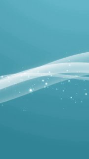 Абстрактный бирюзовый фон с волнообразными штрихами и светящимися частицами, нейтральная иллюстрация для поста об охране труда и обучении.