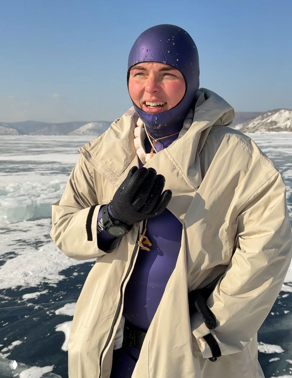 Носки, гамаши и ласты для ныряния под лёд