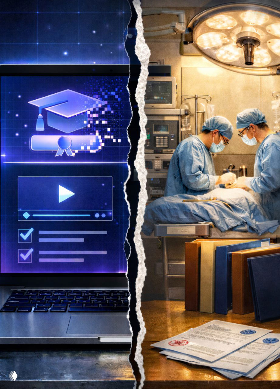 Медицинское онлайн‑образование без практики запрещено