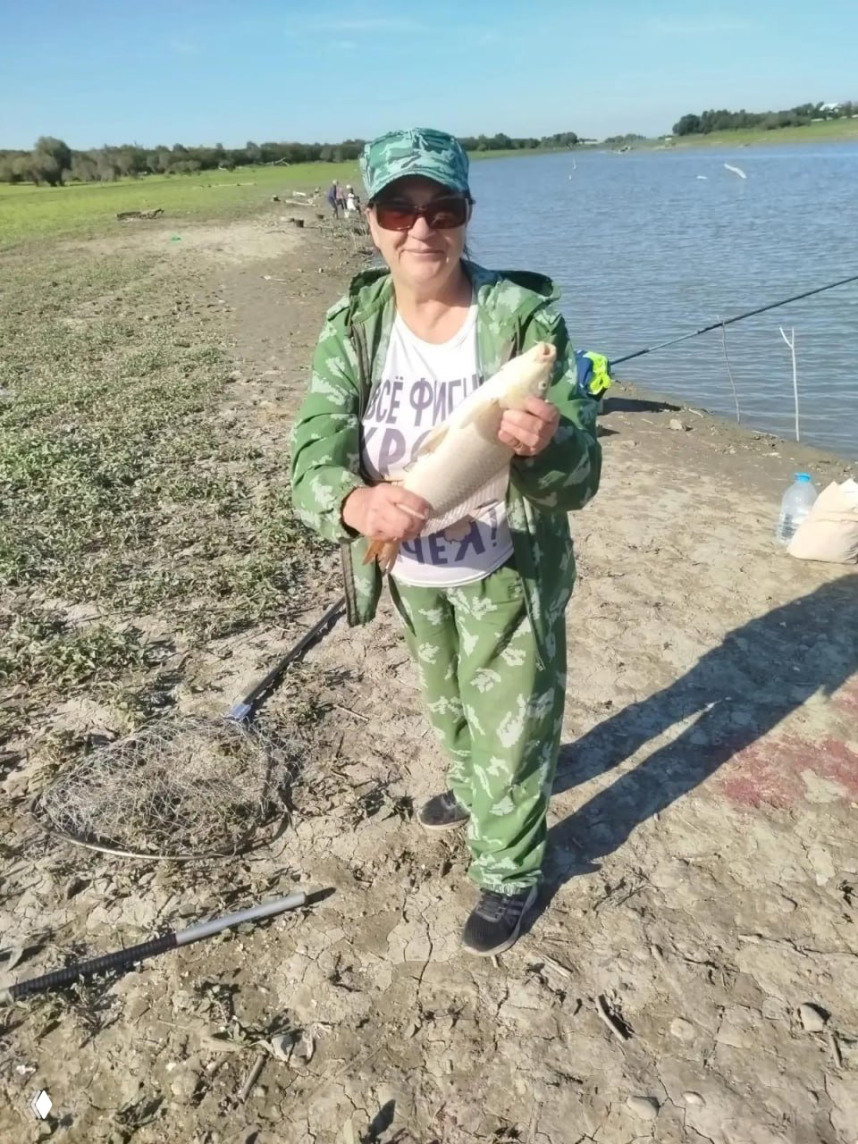Отчёт с Псекупса — 12 человек, улов