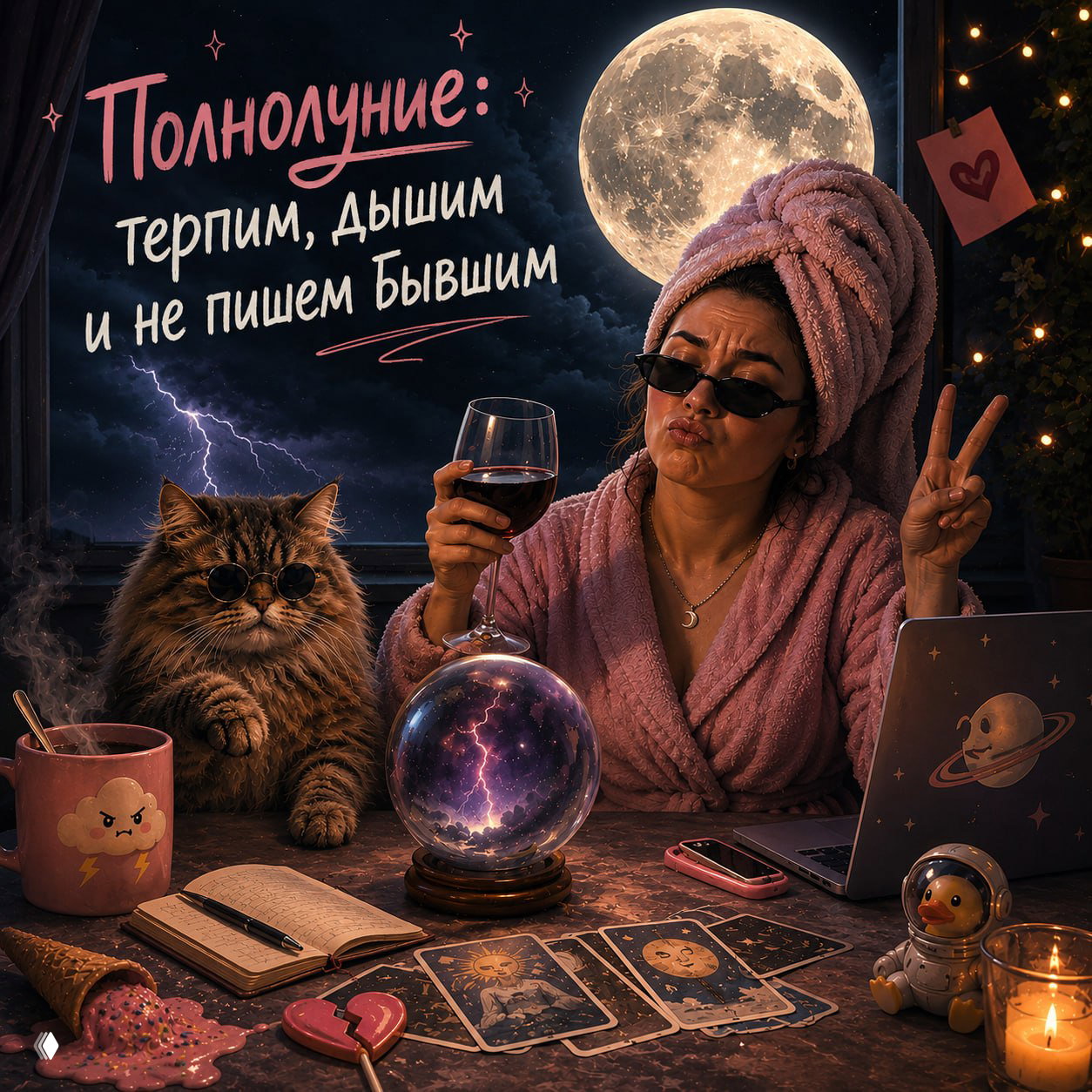 Полнолуние, хокку и психика на минималках