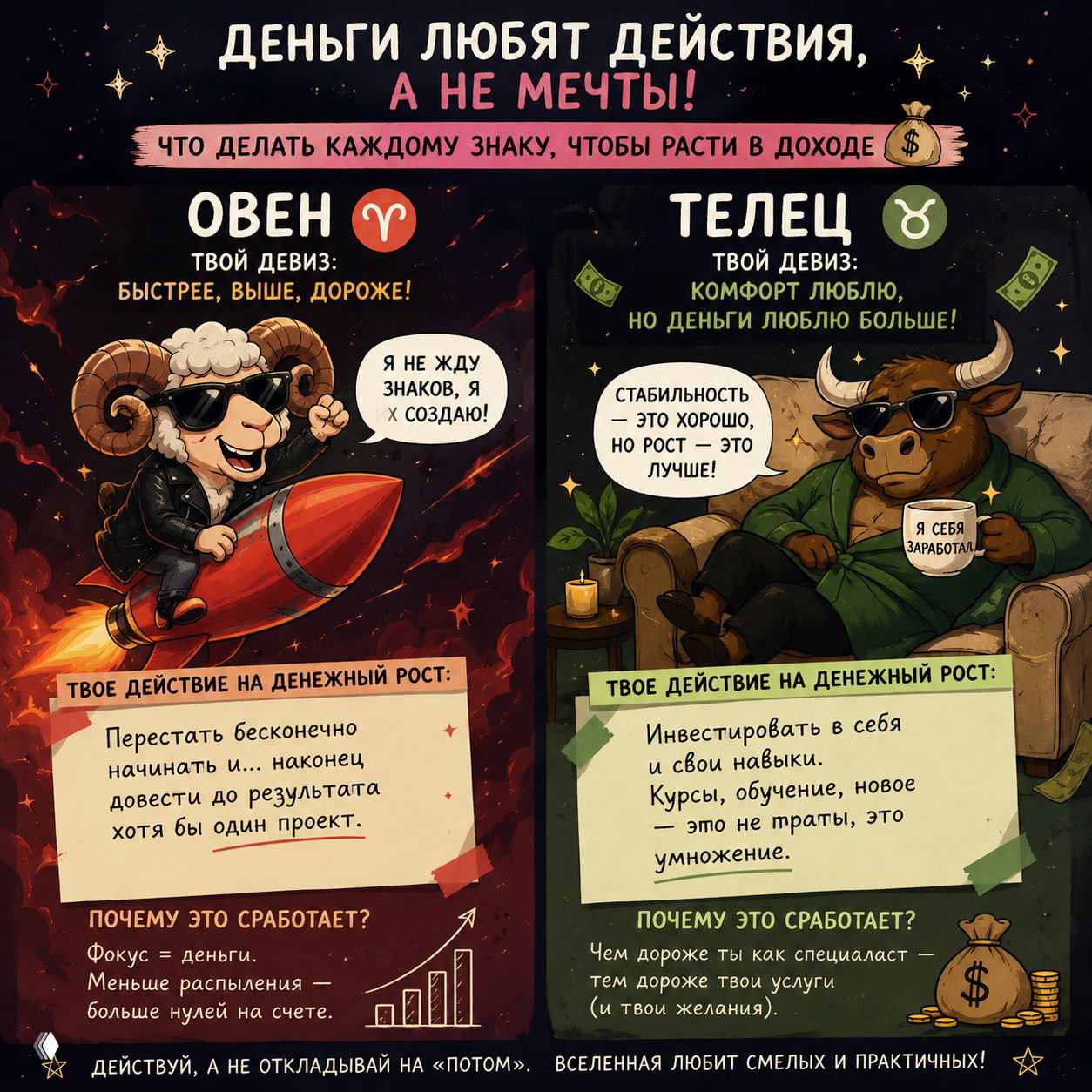 Вселенная снова раздаёт финансовые плюшки