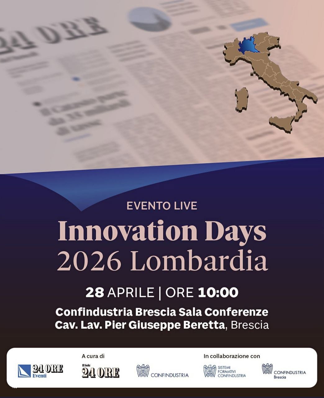 Innovation Days 2026 Lombardia — мероприятие для стартапов