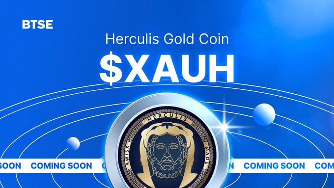 Herculis Gold Coin ($XAUH) to list on BTSE