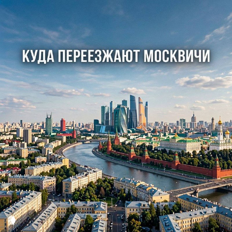Куда переезжают москвичи: тренды покупки недвижимости