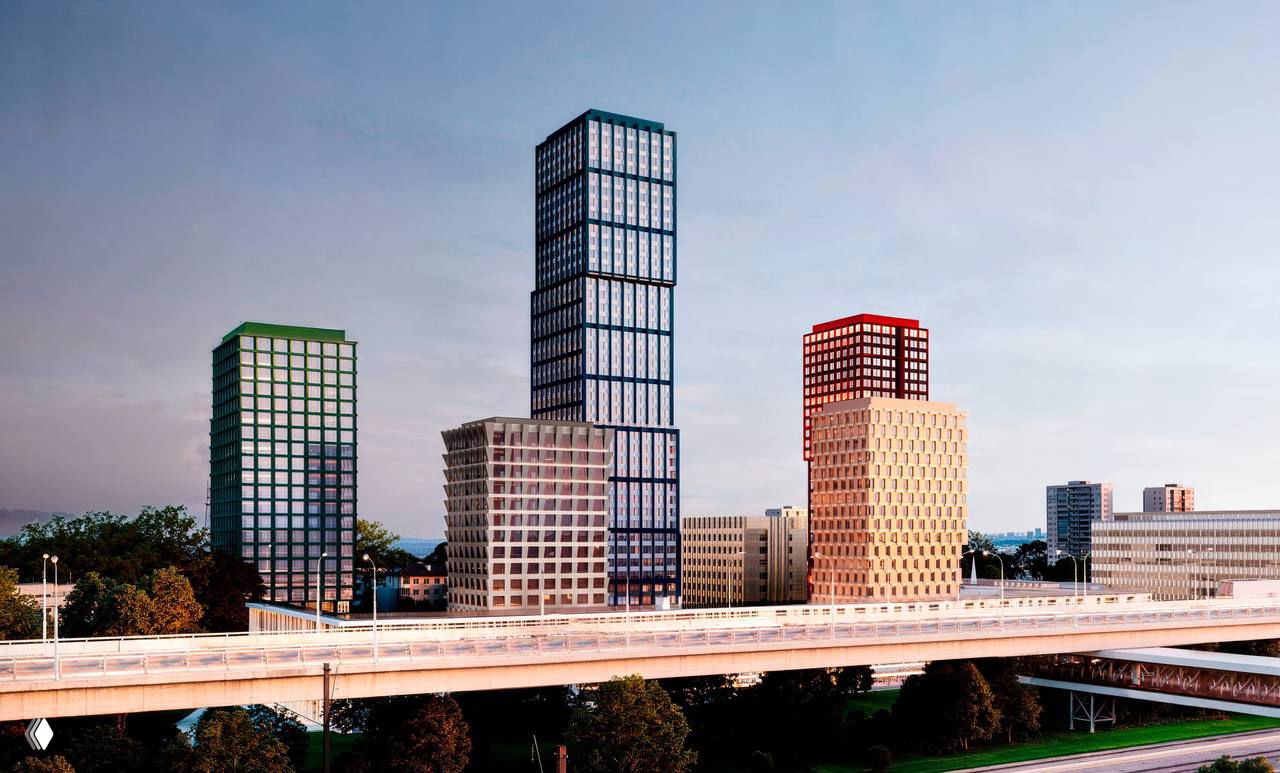 Новый ЖК на месте бизнес‑центра «Диапазон»