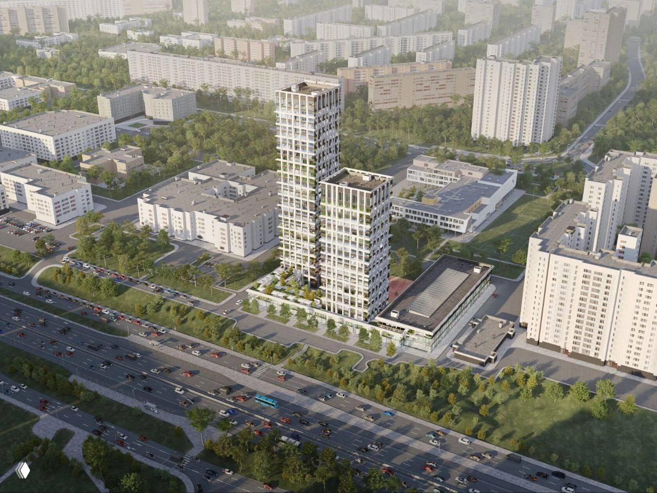 ЖК на Варшавском: супермаркет превратят в жилой комплекс