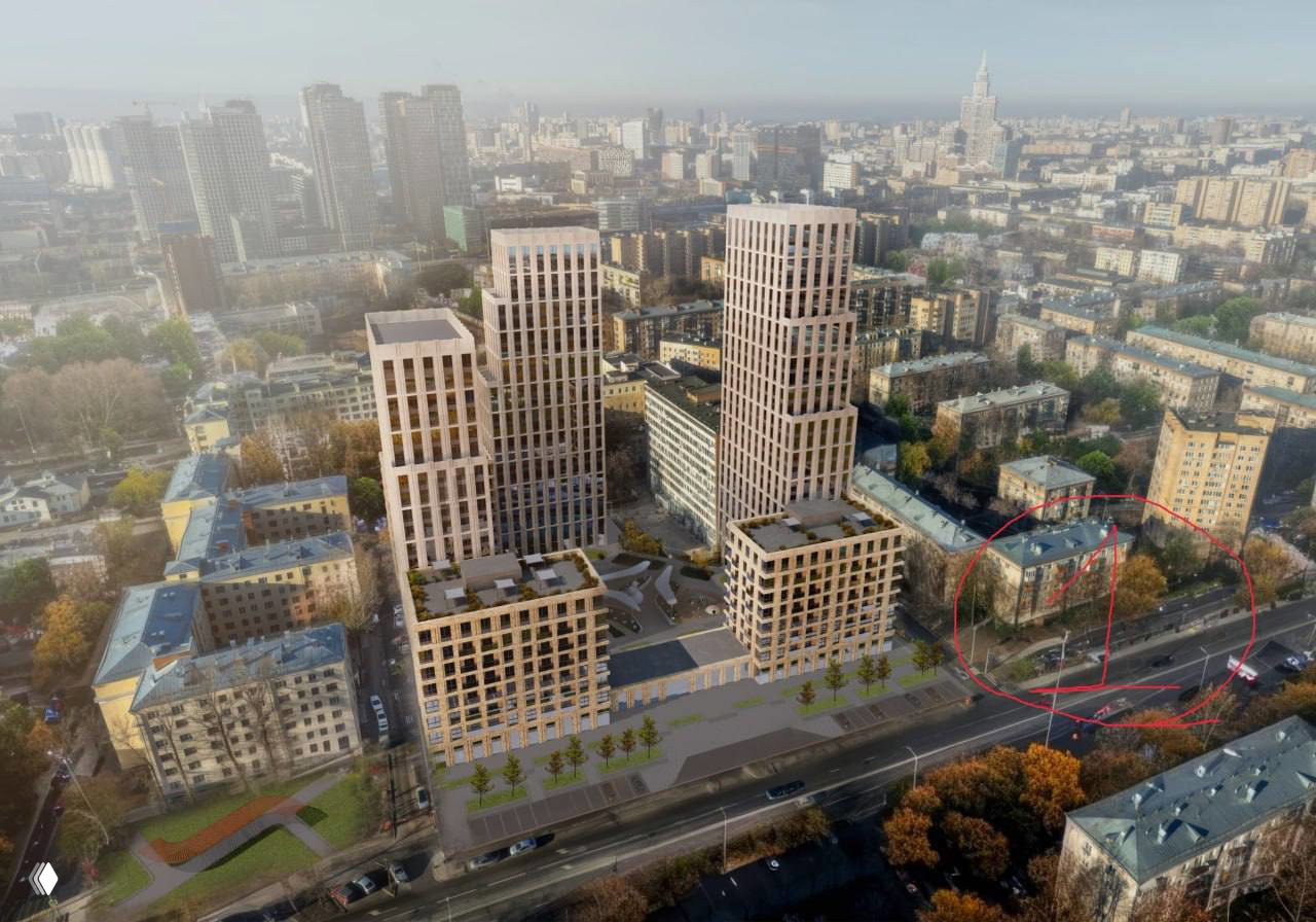 Tekta Group планирует построить ЖК у метро «Динамо»