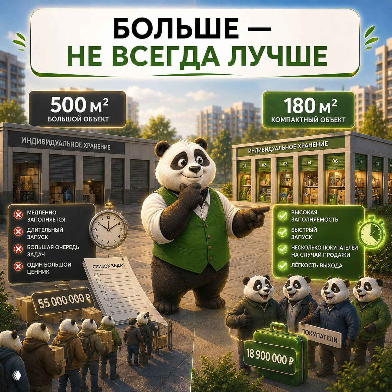 Размер имеет значение. Но не так, как кажется