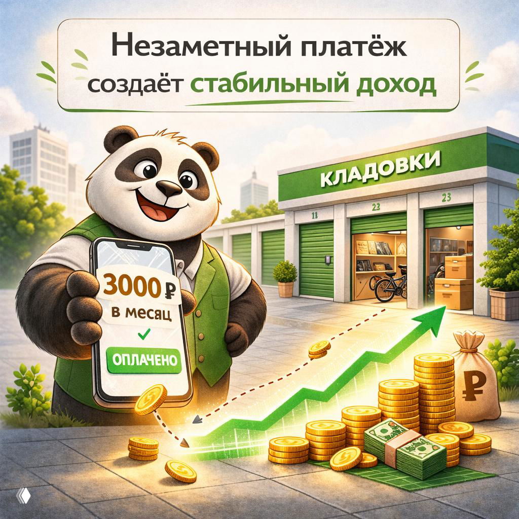 Принцип незаметных платежей в кладовых