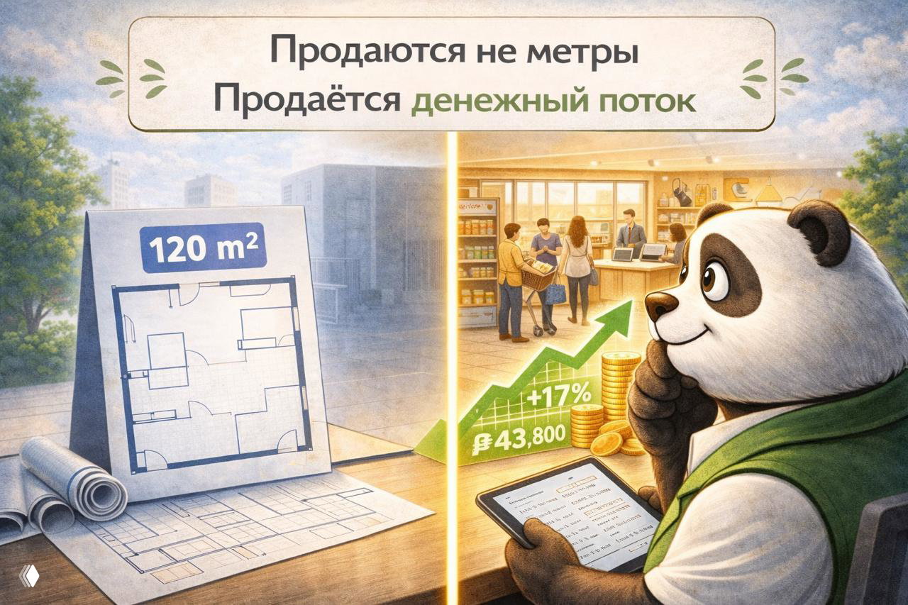 Почему продавать нужно денежный поток, а не метры