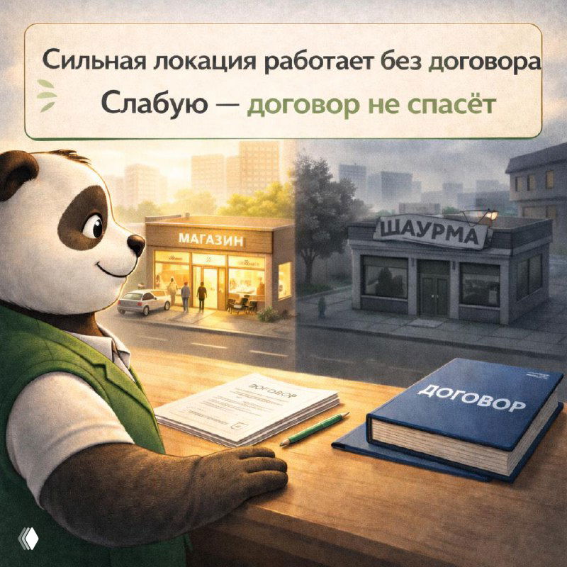 Верить в договор больше, чем в локацию