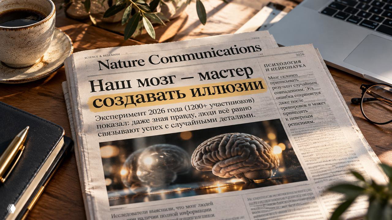 Наш мозг — мастер создавать иллюзии