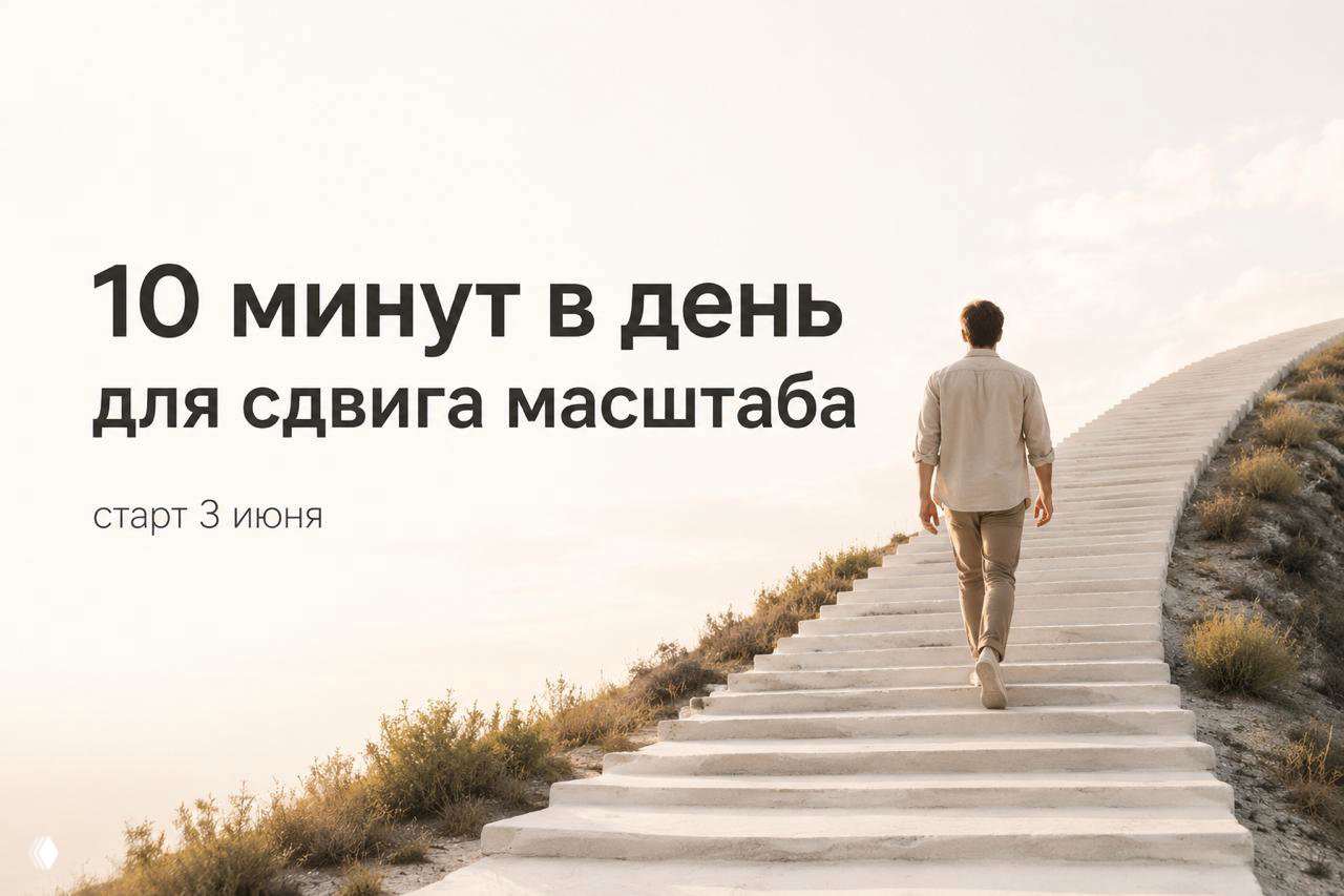 Сдвиг масштаба — 30 дней по 10 минут