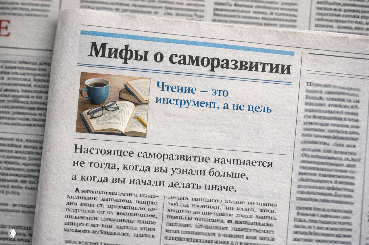 Парадокс информации: чем больше читаешь — тем меньше делаешь