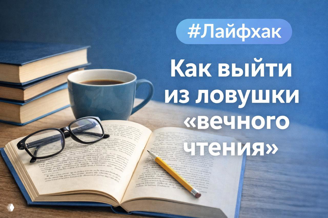 Как выйти из ловушки «вечного чтения»