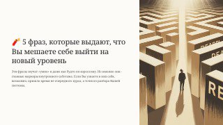 Силуэт человека в лабиринте под лучом света — метафора поиска пути и преодоления внутренних барьеров на пути к цели.