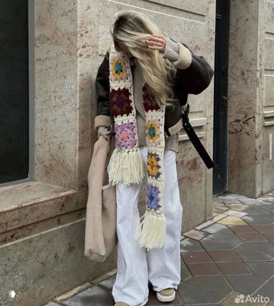 Уютные шарфы — подборка зимних образов