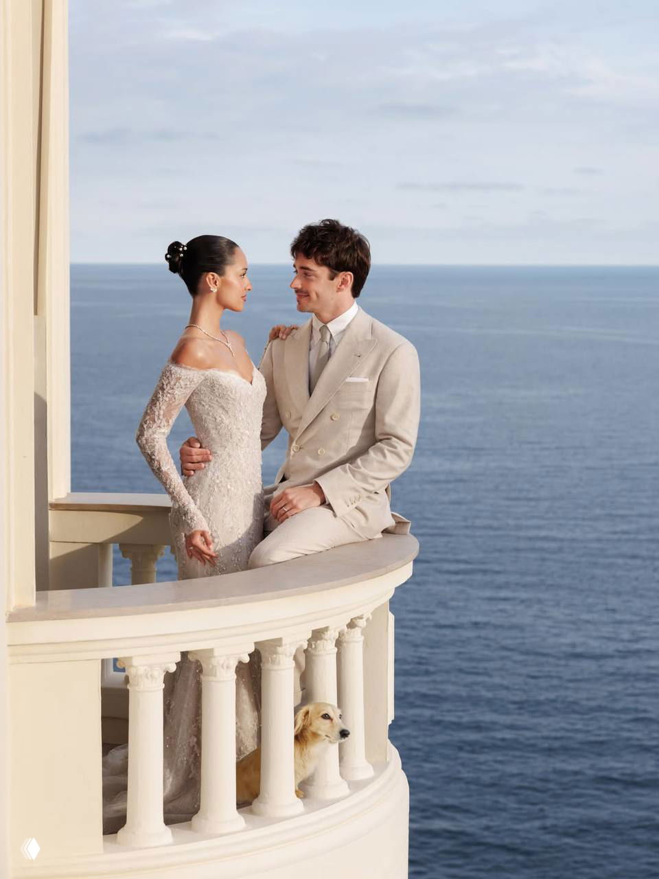 Свадьба Шарля Леклера и Александры Сент‑Мле